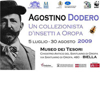 Agostino Dodero, Un collezionista d’insetti a Oropa